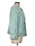 Escada Tweed Teal Jacket Size EU 44 / US 14 - photo 4
