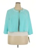 Perceptions Teal Jacket Size 3X - photo 1