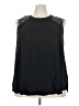 Torrid 100% Polyester Black Long Sleeve Blouse Size 3X Plus (3) - photo 1