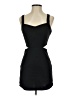 BCBGeneration Solid Black Cocktail Dress Size 2 - photo 1