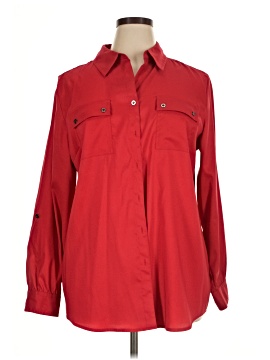 Style&Co Long Sleeve Blouse (view 1)