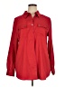 Style&Co Red Long Sleeve Blouse Size 16 - photo 1