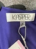 Kasper Color Block Blue Cocktail Dress Size 6 - photo 7