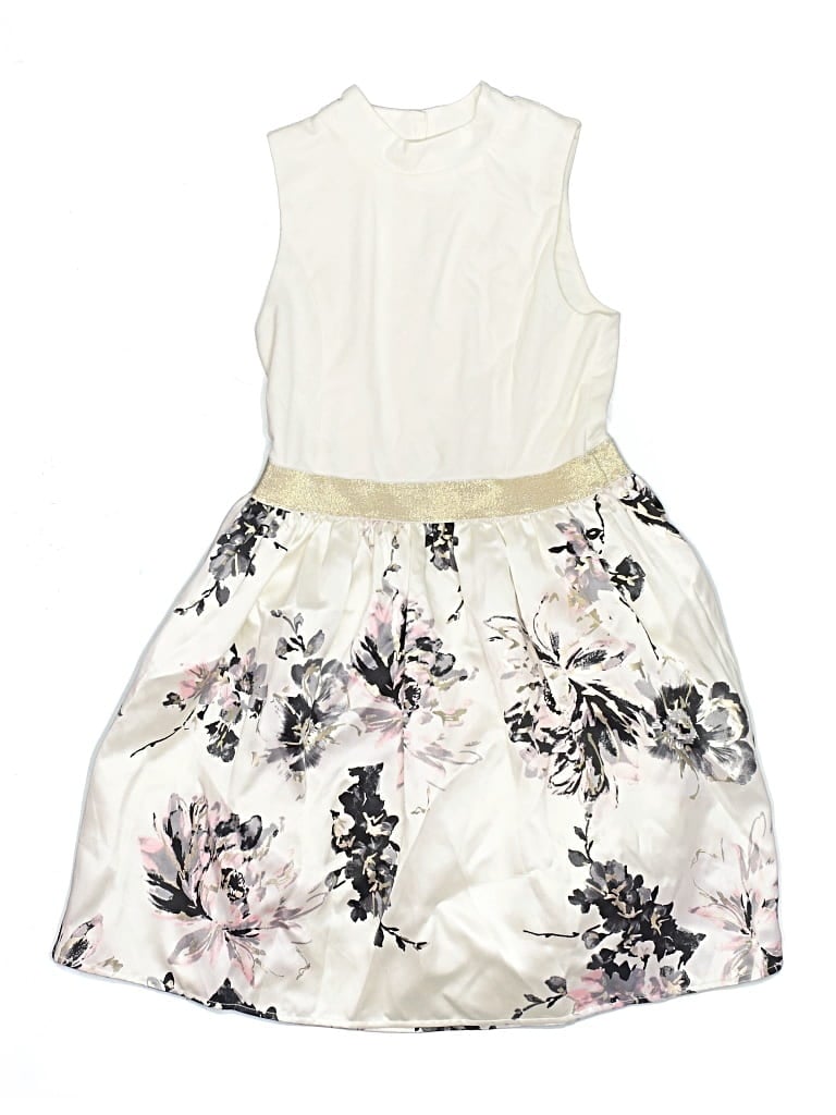 Pre-owned Zunie Kids' Dress In Ivory