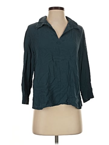 Eileen Fisher 3/4 Sleeve Silk Top (view 1)
