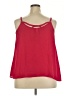 Torrid 100% Polyester Red Sleeveless Blouse Size 2X Plus (2) - photo 2