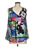 Bali 100% Polyester Green Sleeveless Blouse Size 8 - photo 1