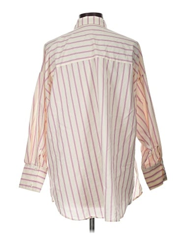Zara 3/4 Sleeve Button-Down Shirt (view 2)
