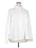 Unbranded 100% Polyester Ivory Long Sleeve Blouse Size 5X - photo 1