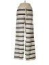 Unbranded Stripes Ivory Casual Pants Size M - photo 1