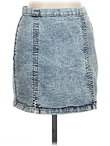 Celebrity Pink Denim Skirt (view 1)