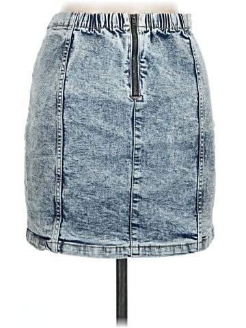 Celebrity Pink Denim Skirt (view 2)