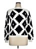 Max Mara Houndstooth White Pullover Sweater Size XL - photo 1
