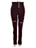 Almost Famous Burgundy Casual Pants Size 7 - photo 1