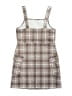 Amy Byer Plaid Brown Dress Size 12 - photo 2