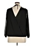 Thalia Sodi 100% Polyester Black 3/4 Sleeve Blouse Size XL - photo 2