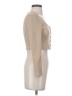 Shein Tan Long Sleeve Top Size 4 - photo 4