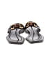 Jeffrey Campbell Black Flip Flops Size 7 - photo 2