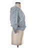 Madewell Blue 3/4 Sleeve Blouse Size XS - photo 4
