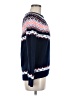 J.Crew Factory Store Argyle Blue Pullover Sweater Size M - photo 4