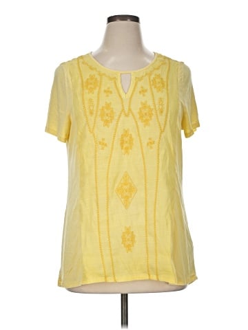 Soft Surroundings Short Sleeve Blouse (view 1)