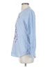 Vineyard Vines 100% Cotton Blue Long Sleeve Blouse Size 2 - photo 5