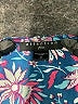 Attention 100% Polyester Paisley Blue Long Sleeve Blouse Size 2X - photo 7