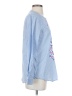 Vineyard Vines 100% Cotton Blue Long Sleeve Blouse Size 2 - photo 4