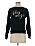 Rebecca Minkoff Graphic Black Pullover Sweater Size S - photo 1