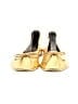 Schutz Gold Flats Size 6 - photo 2