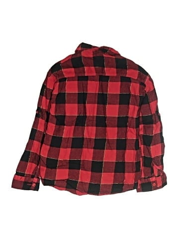 Wonder Nation Long Sleeve Button-Down Shirt (view 2)