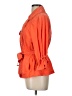 MICHAEL Michael Kors 100% Cotton Orange Trenchcoat Size L - photo 5