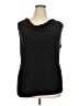 THREAD TIMES NEW YORK Black Sleeveless Blouse Size 2X - photo 1