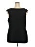 THREAD TIMES NEW YORK Black Sleeveless Blouse Size 2X - photo 2
