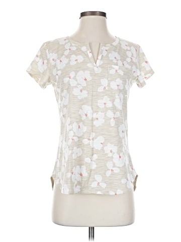 Liz Claiborne Short Sleeve Blouse (view 1)
