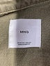 MNG 100% Cotton Green Long Sleeve Button-Down Shirt Size 2 - photo 4