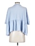 Urban Outfitters Blue 3/4 Sleeve Blouse Size S - photo 2
