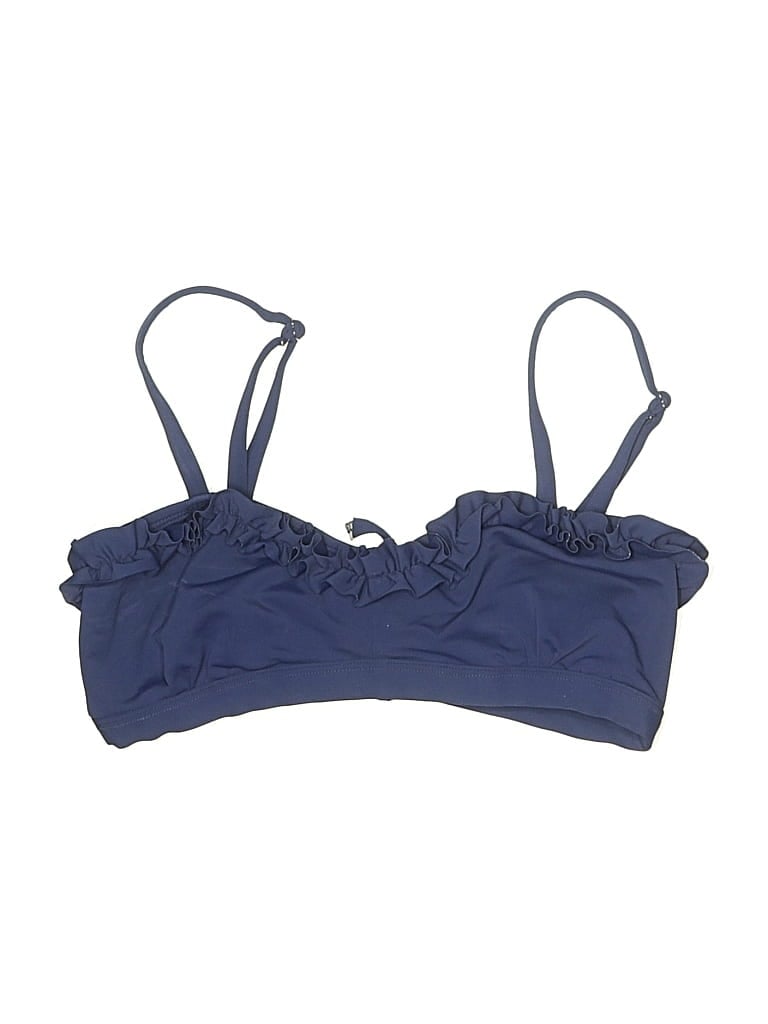 Pre-owned Lux Swimsuit Top Blue Swimwear