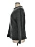 L.L.Bean 100% Lambswool Solid Gray Cardigan Size 1X - photo 5