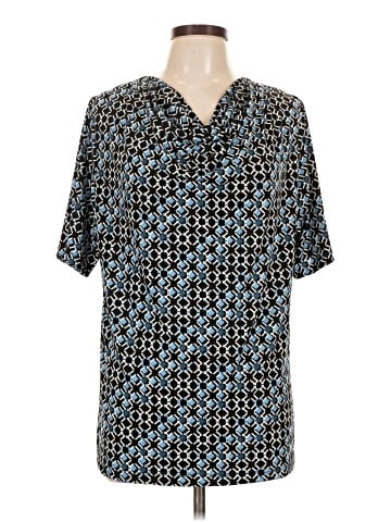 Cj Banks Short Sleeve Blouse (view 1)