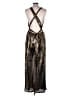 12th Tribe Metallic Gold Jumpsuit Size M - photo 2