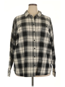 St. John's Bay Long Sleeve Button Down Shirt