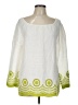 J.Crew White Long Sleeve Blouse Size L (estimated) - photo 1