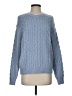 Hollister Solid Blue Pullover Sweater Size XXS - photo 1