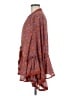 Free People 100% Polyester Orange Kimono Size M - photo 5