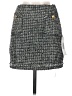 Bishop + Young 100% Polyester Tweed Gray Casual Skirt Size XS - photo 1