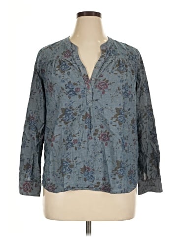 TU Long Sleeve Henley (view 1)