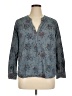 TU Blue Long Sleeve Henley Size 14 - photo 1