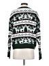 Shein 100% Polyester Print Green Pullover Sweater Size S - photo 2