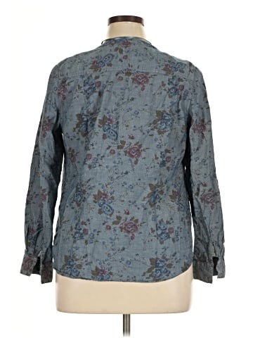 TU Long Sleeve Henley (view 2)